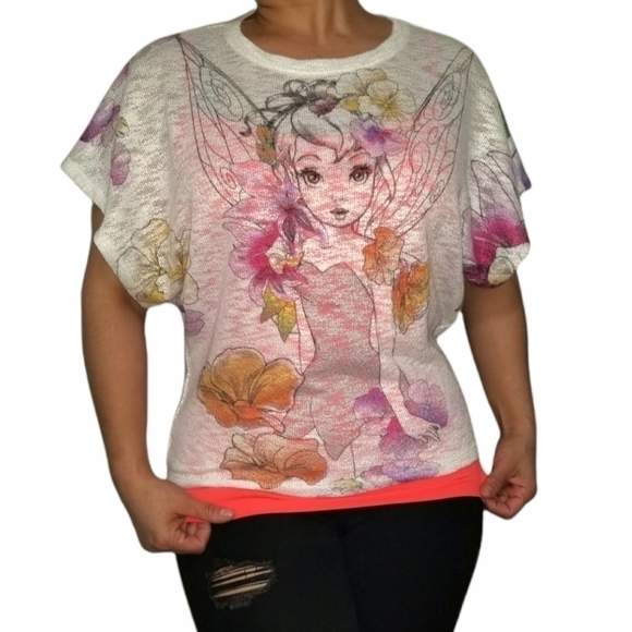 Disney Parks, Tinkerbell printed TShirt, short sleeve, size XS - Picture 1 of 12